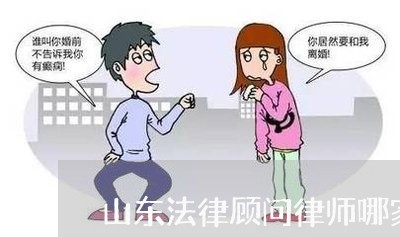 山东法律顾问律师哪家靠谱/2023061840389