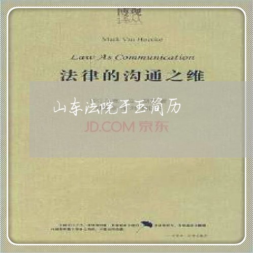 山东法院于玉简历