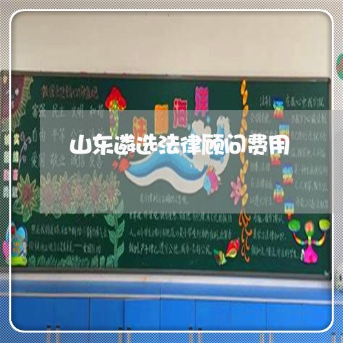 山东遴选法律顾问费用/2023061783925 山东遴选法律顾问费用/2023061783925