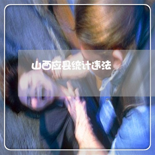 山西应县统计违法 山西应县统计违法