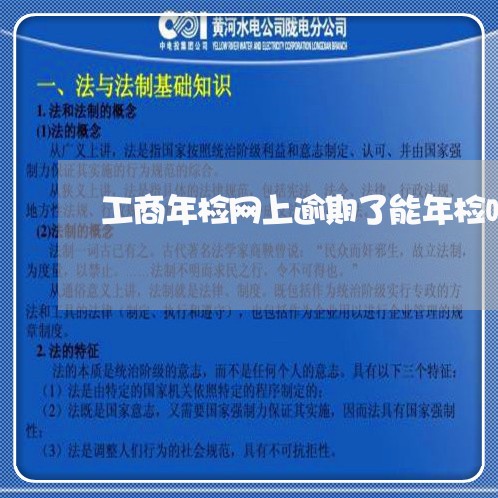 工商年检网上逾期了能年检吗/2023042224058