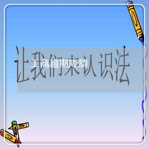 工商逾期降额/2023030460793 工商逾期降额/2023030460793
