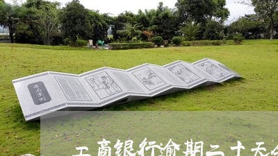 工商银行逾期二十天会怎么样 工商银行逾期二十天会怎么样