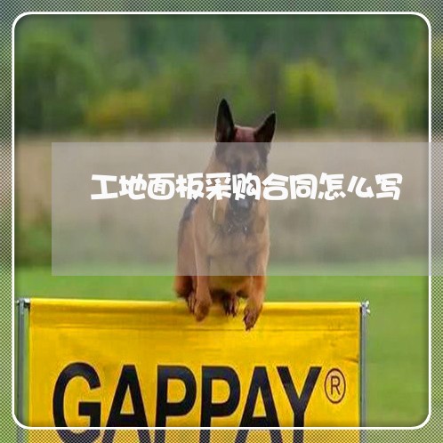 工地面板采购合同怎么写/2023011636372 工地面板采购合同怎么写/2023011636372