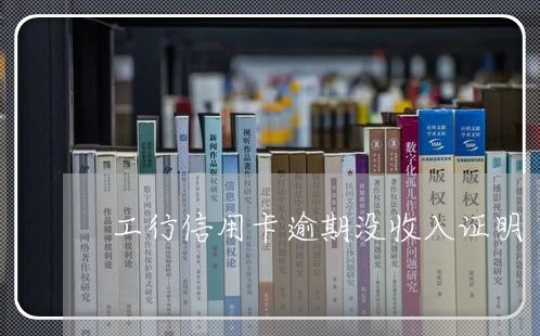 工行信用卡逾期没收入证明/2023062385048