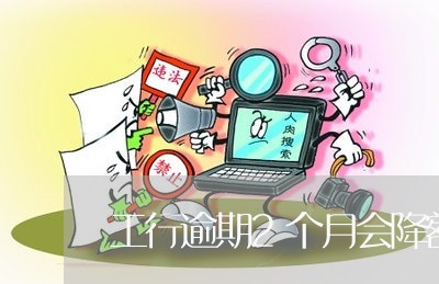 工行逾期2个月会降额度吗