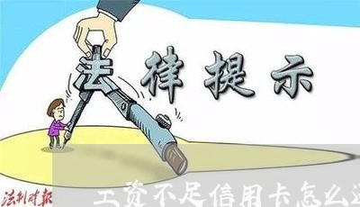 工资不足信用卡怎么还/2023090680715