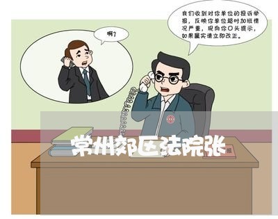 常州郊区法院张