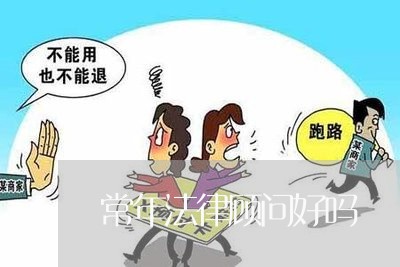 常年法律顾问好吗