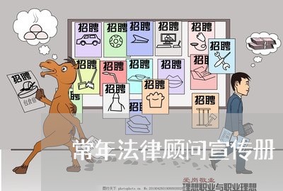 常年法律顾问宣传册 常年法律顾问宣传册