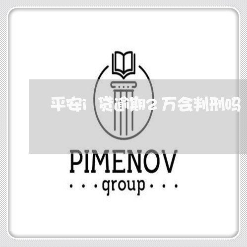 平安i贷逾期2万会判刑吗/2023060830794