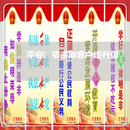 平安i贷逾期客户说升级/2023022649683