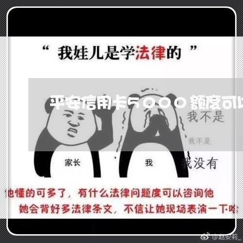 平安信用卡5000额度可以透支多少钱 平安信用卡5000额度可以透支多少钱