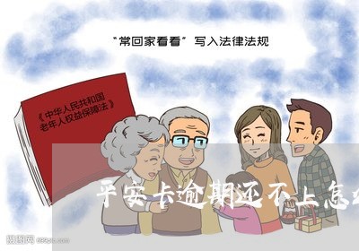 平安卡逾期还不上怎么办/2023022627130