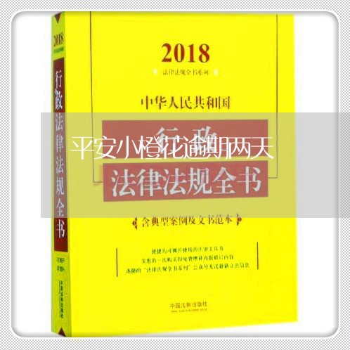 平安小橙花逾期两天/2023020601726