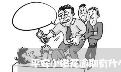 平安小橙花逾期有什么后果
