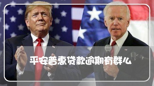 平安普惠贷款逾期有群么/2023062187047