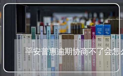 平安普惠逾期协商不了会怎么样/2023100784625