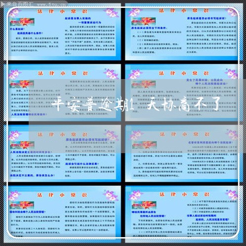 平安普逾期1天协商不了/2023061284028