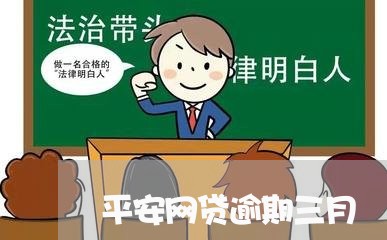 平安网贷逾期三月/2023020232969