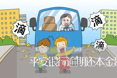 平安银行逾期还本金延期/2023062105826