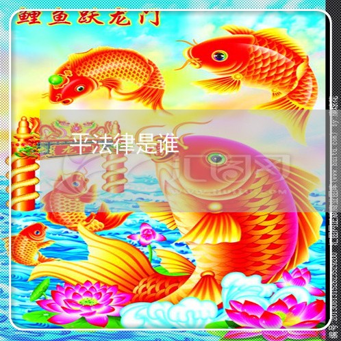 平法律是谁