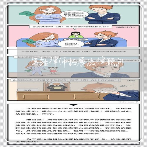 年轻律师拓展法律顾问/2023071457161