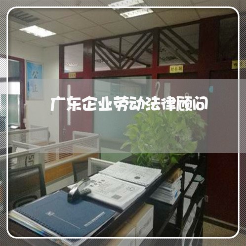 广东企业劳动法律顾问