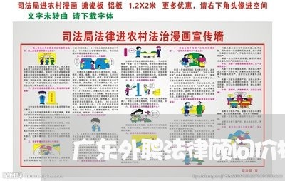 广东外聘法律顾问价格要求/2023061847147