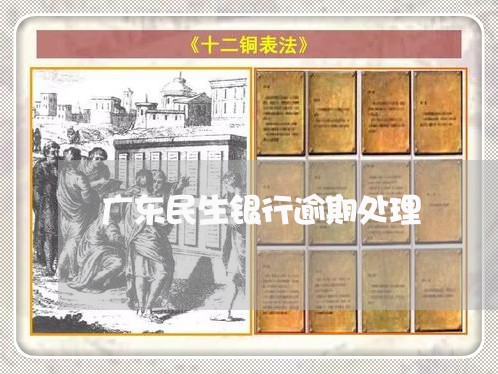 广东民生银行逾期处理/2023031992747