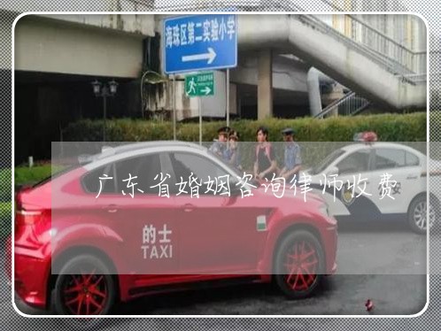 广东省婚姻咨询律师收费 广东省婚姻咨询律师收费