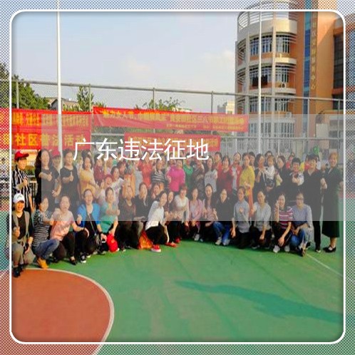 广东违法征地