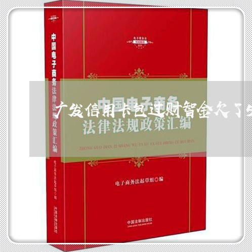 广发信用卡包过财智金欠了5万 广发信用卡包过财智金欠了5万