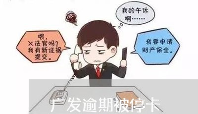 广发逾期被停卡/2023020149394