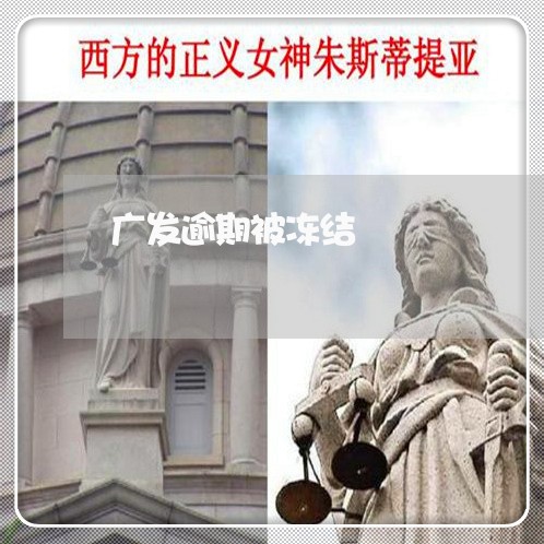 广发逾期被冻结/2023071431916