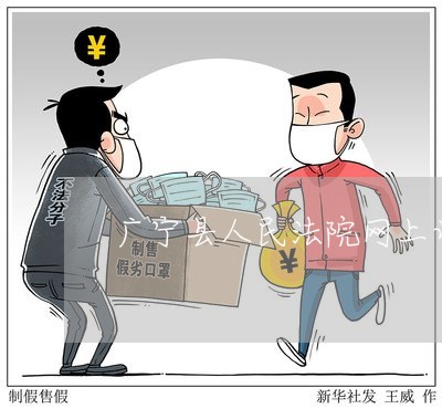 广宁县人民法院网上诉讼平台