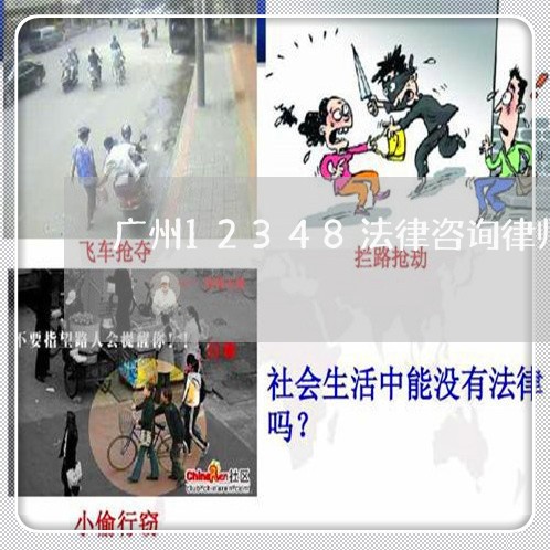 广州12348法律咨询律师在线