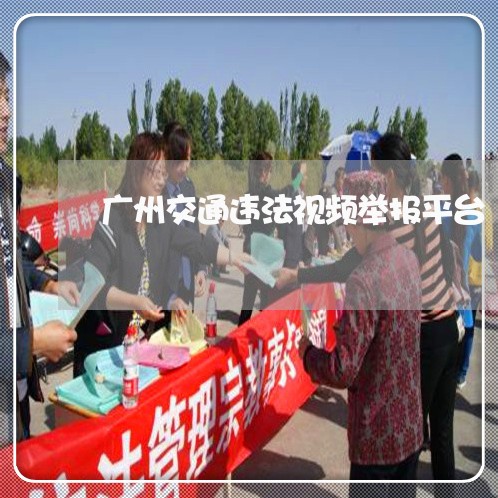 广州交通违法视频举报平台