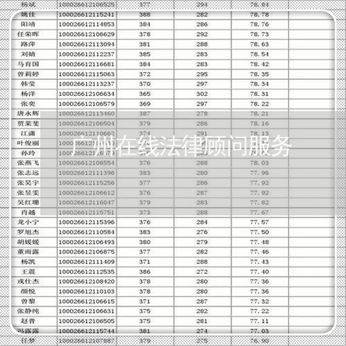 广州在线法律顾问服务/2023061758191