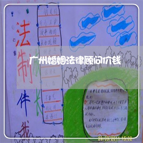 广州婚姻法律顾问价钱/2023061893168