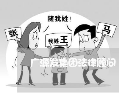 广源发集团法律顾问 广源发集团法律顾问