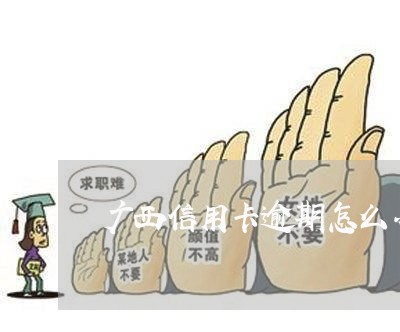 广西信用卡逾期怎么办/2023061528491