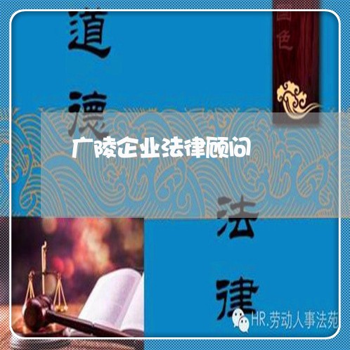 广陵企业法律顾问