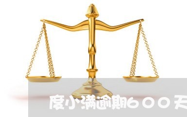 度小满逾期600天