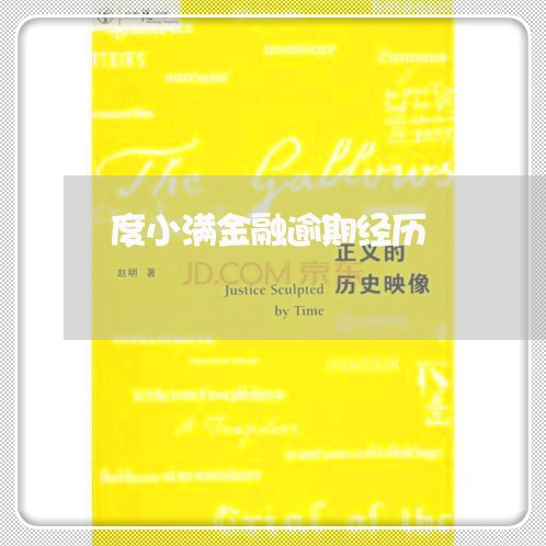 度小满金融逾期经历