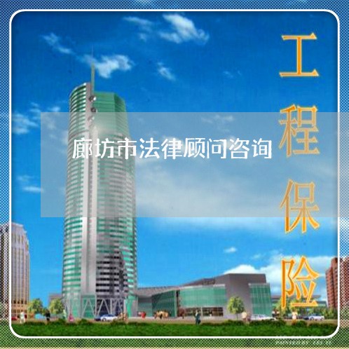 廊坊市法律顾问咨询/2023061702814