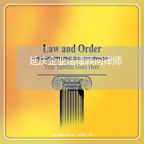 延庆企业法律顾问律师/2023061711694