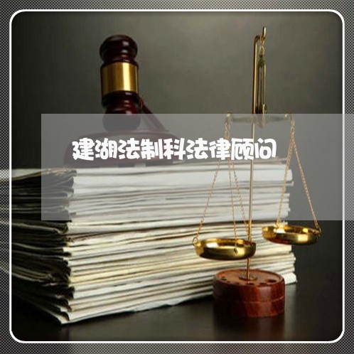 建湖法制科法律顾问 建湖法制科法律顾问