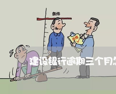 建设银行逾期三个月怎么协商还款/2023032662795