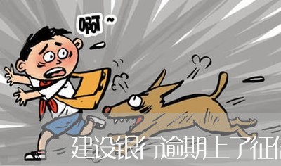 建设银行逾期上了征信怎么办 建设银行逾期上了征信怎么办